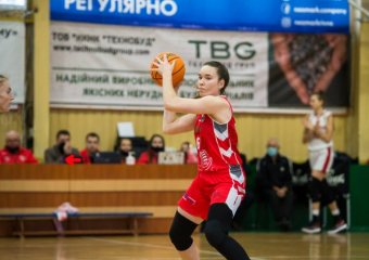 Дівчата зіграли у баскетбольній Вищій лізі