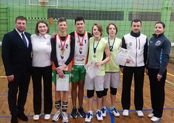 Наші вихованці зіграли в першому турі зимового чемпіонату України з волейболу пляжного