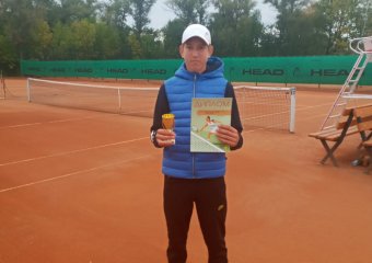 Юрій Гойда здобув перше місце на Всеукраїнських відбіркових змаганнях з тенісу