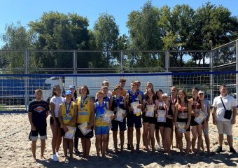 У Рівному відбувся Чемпіонат області з волейболу пляжного серед юнаків та дівчат 2008 р. н та молодш