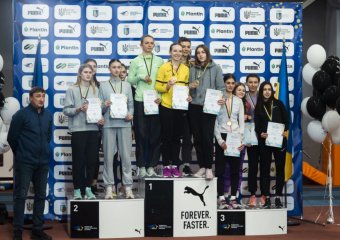 У Києві відбувся Чемпіонат України з легкої атлетики у приміщенні серед дорослих та молоді