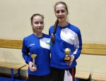 Христина Кулеша та Богдана Лапхан зіграли у складі збірної команди України U-15