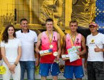 Ковальов Ілля та Павлюк Владислав стали чемпіонами чемпіонату України з волейболу пляжного