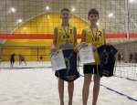 Спортсмени ОСДЮСШОР вибороли бронзові нагороди чемпіонату України з волейболу пляжного
